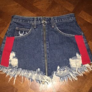 CARMAR Jean skirt